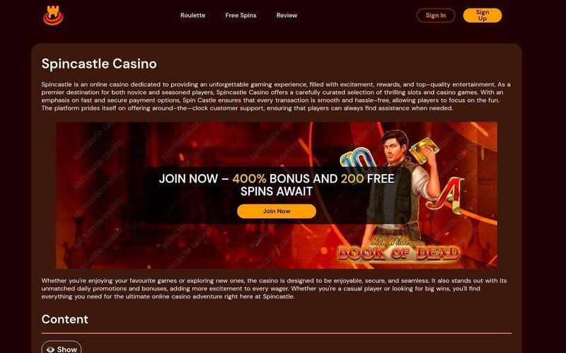 Guide to spins castle Guide to spins castle